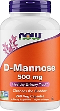 Kup Naturalny suplement, 240 kapsułek - Now Foods D-Mannose