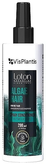 PREZENT! Odżywka w sprayu do włosów przetłuszczających się z ekstraktem z alg - Vis Plantis Loton Algae Hair Spray Conditioner — Zdjęcie N1