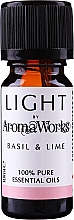 Kup Olejek eteryczny Bazylia i limonka - AromaWorks Light Range Basil and Lime Essential Oil