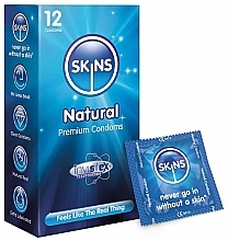 Prezerwatywy, 12 szt. - Skins Natural Condoms — Zdjęcie N1
