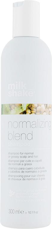 Szampon do włosów normalnych i przetłuszczających się - Milk Shake Normalizing Blend Shampoo