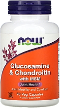 Kup Suplement diety z glukozaminą, chondroityną i MSM - Now Foods Glucosamine & Chondroitin with MSM
