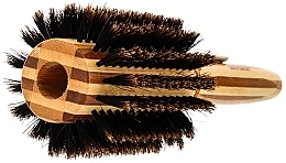 PRZECENA! Bambusowa szczotka do włosów z naturalnym włosiem 40 mm - Olivia Garden Healthy Hair Boar Eco-Friendly Bamboo Brush * — Zdjęcie N2