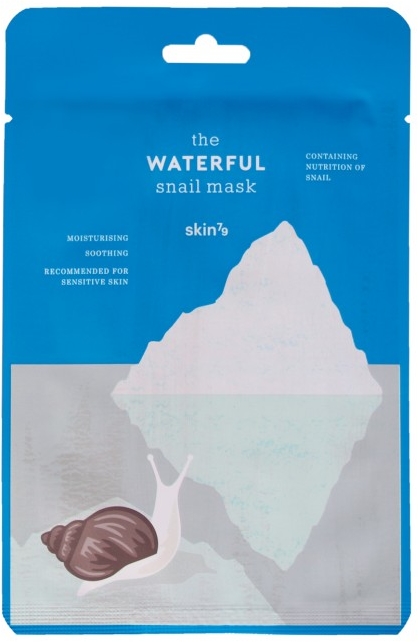 Nawilżająco-kojąca maska do twarzy - Skin79 The Waterful Snail Mask