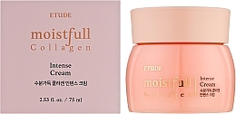 Nawilżający krem do twarzy z kolagenem - Etude House Moistfull Intense Collagen Face Cream — Zdjęcie N2