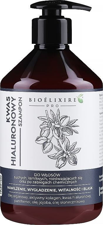 Nawilżający szampon do włosów - Bioelixir Professional — Zdjęcie N1