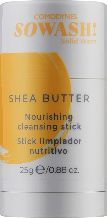Oczyszczająca maseczka odżywcza do twarzy w sztyfcie - Comodynes SoWash! Shea Butter Nourishing Cleansing Stick