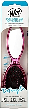 Szczotka do włosów, różowa - Wet Brush Pop & Go Detangler Hair Brush Pink — Zdjęcie N1