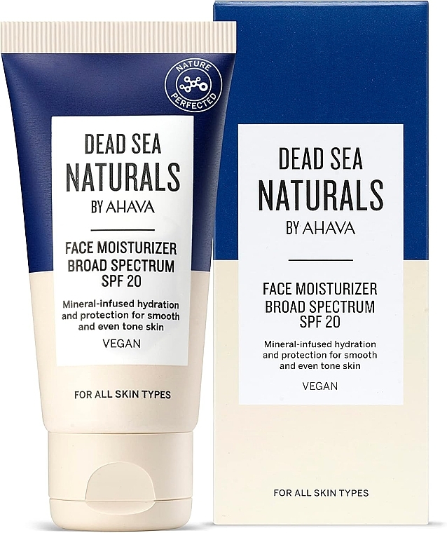 Krem do twarzy - Ahava Dead Sea Naturals Face Moisturizer SPF20 — Zdjęcie N2