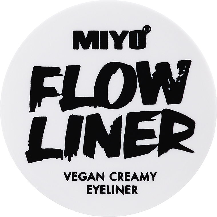 PRZECENA! Wegański eyeliner - Miyo Flow Liner Vegan Creamy Eyeliner * — Zdjęcie N2