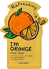 Kup Maska na tkaninie do twarzy z ekstraktem z pomarańczy - Tony Moly I Am Orange Mask Sheet