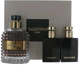 Kup Valentino Uomo - Zestaw (edt/100ml + sh/gel/50ml + ash/b/50ml)