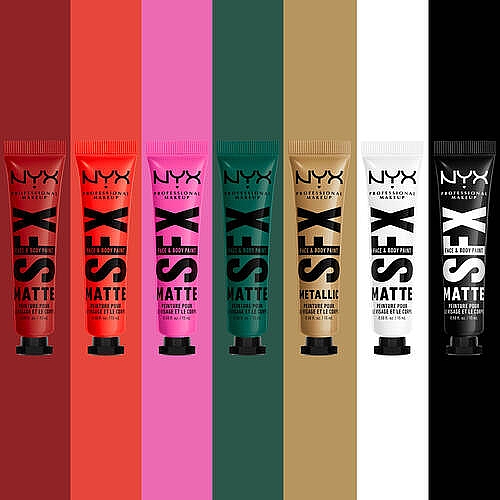 Farba do malowania twarzy i ciała - NYX Professional Makeup SFX Face & Body Paint Matte — Zdjęcie N2