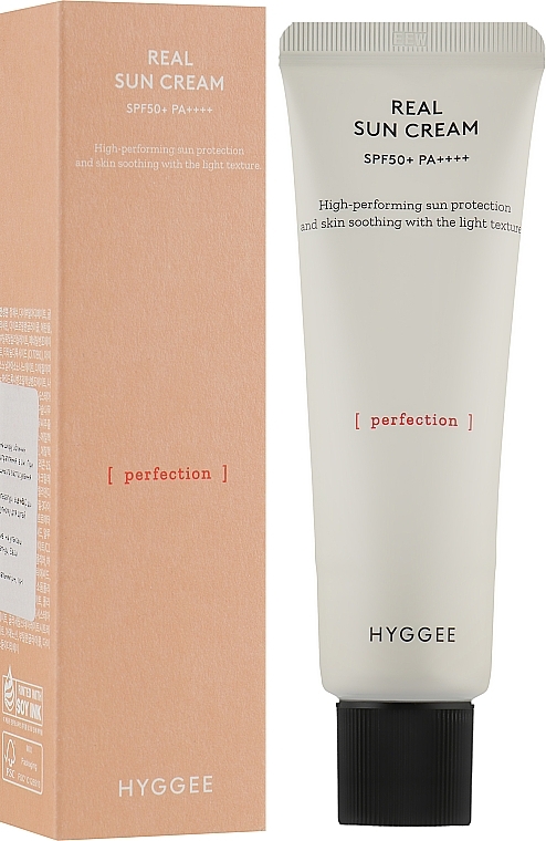 Krem przeciwsłoneczny - Hyggee Real Sun Cream SPF50+ PA ++++ — Zdjęcie N2