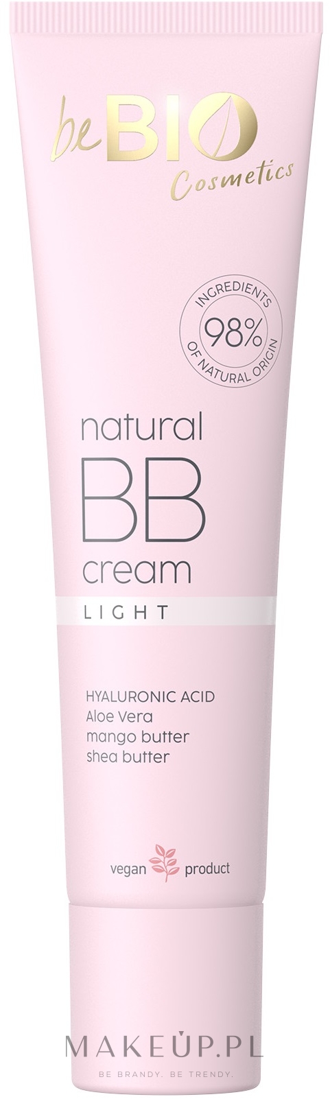 Krem BB do twarzy - BeBio Natural BB Cream — Zdjęcie Light