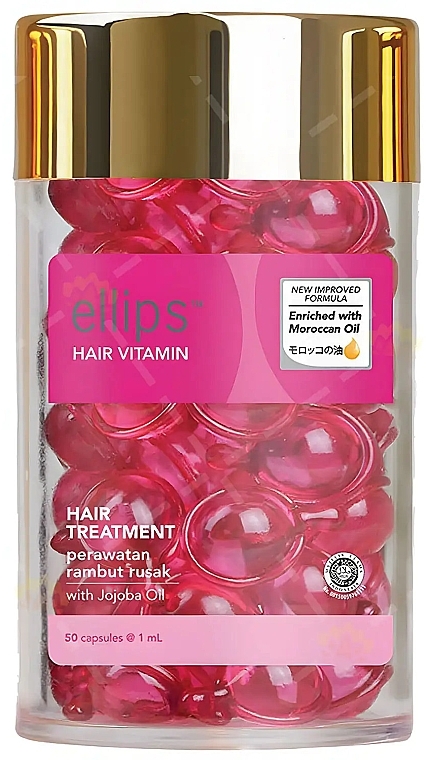 Kapsułki z olejem jojoba na piękne i zdrowe włosy - Ellips Hair Treatment Hair Vitamins — Zdjęcie N2