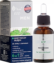 Kup Odżywczy olejek do skóry z zarostem dla mężczyzn 6 w 1 - AVA Laboratorium Eco Men