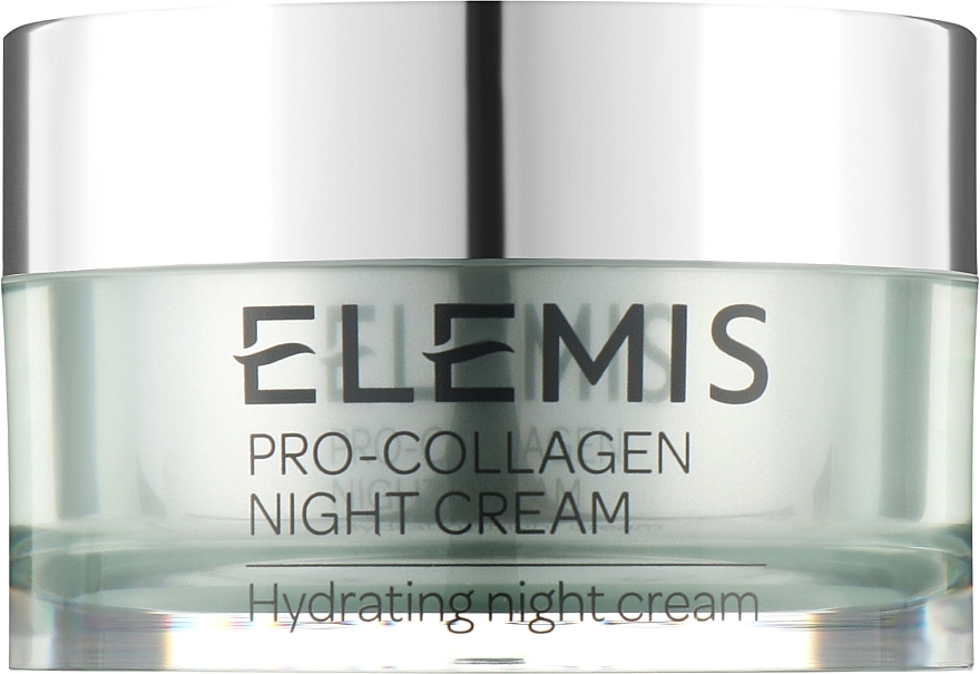 Nawilżający krem-żel do twarzy na noc z kolagenem - Elemis Pro-Collagen Night Cream — Zdjęcie N1