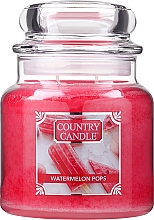 Kup Świeca zapachowa w słoiku z 2 knotami - Country Candle Watermelon Pops