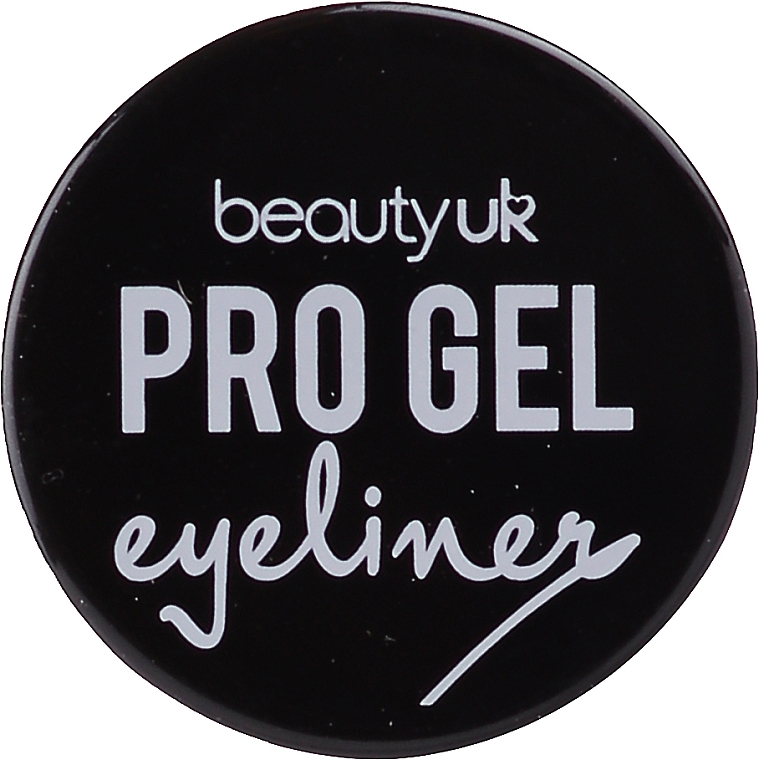 Wodoodporny eyeliner w słoiczku - Beauty UK Pro Gel Eyeliner — Zdjęcie N2
