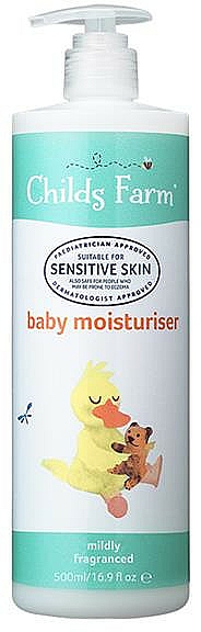 Nawilżający krem do ciała dla dzieci - Childs Farm Moisturiser Mildly Fragranced — Zdjęcie N2