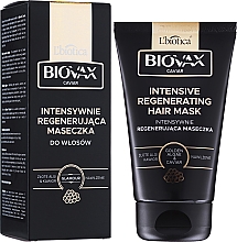 Kup Intensywnie regenerująca maseczka do włosów Złote algi i kawior - Biovax Glamour Caviar