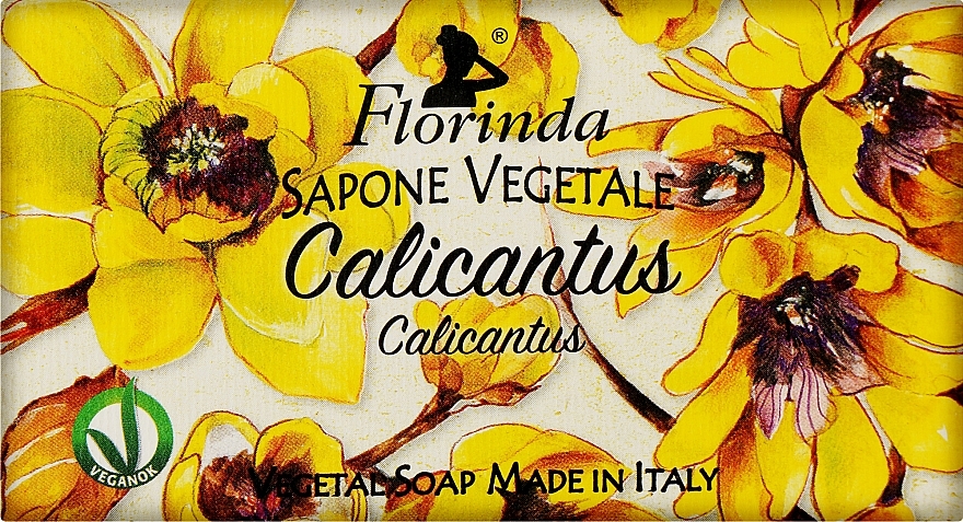 Naturalne mydło Calicante - Florinda Sapone Vegetale Calicantus — Zdjęcie N2