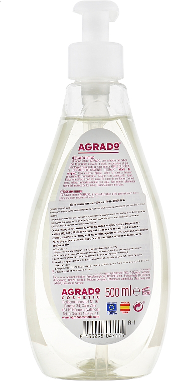 Mydło w płynie do higieny intymnej - Agrado Intimate Soap — Zdjęcie N2