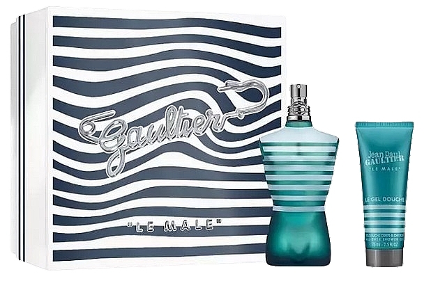 Jean Paul Gaultier Le Male - Zestaw (edt 125 ml + sh/gel 75 ml)  — Zdjęcie N1