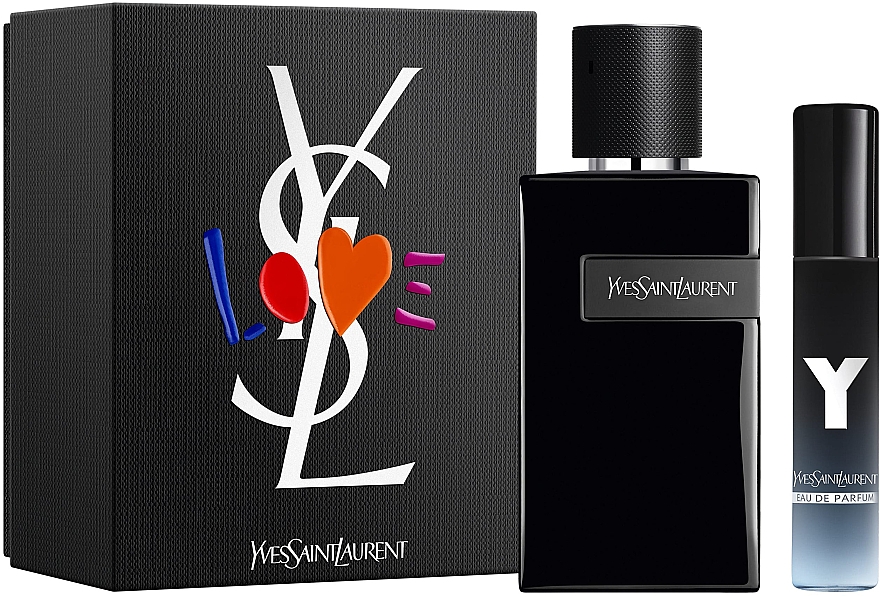 Yves Saint Laurent Y Le Parfum - Zestaw (edp/10ml + parfume/100ml) — Zdjęcie N1