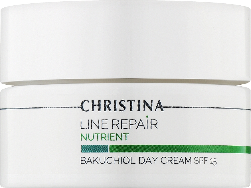 Krem na dzień SPF 15 z bacucciolem do twarzy - Christina Line Repair Nutrient Bakuchiol Day Cream SPF 15 — Zdjęcie N2