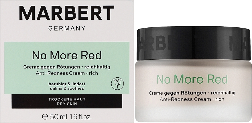 Krem przeciw zaczerwienieniom do skóry suchej - Marbert No More Red Anti-Redness Cream Rich — Zdjęcie N2