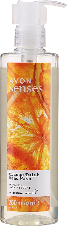 Mydło do rąk Pomarańcza i jaśmin - Avon Senses Orange Twist Hand Wash — Zdjęcie N1