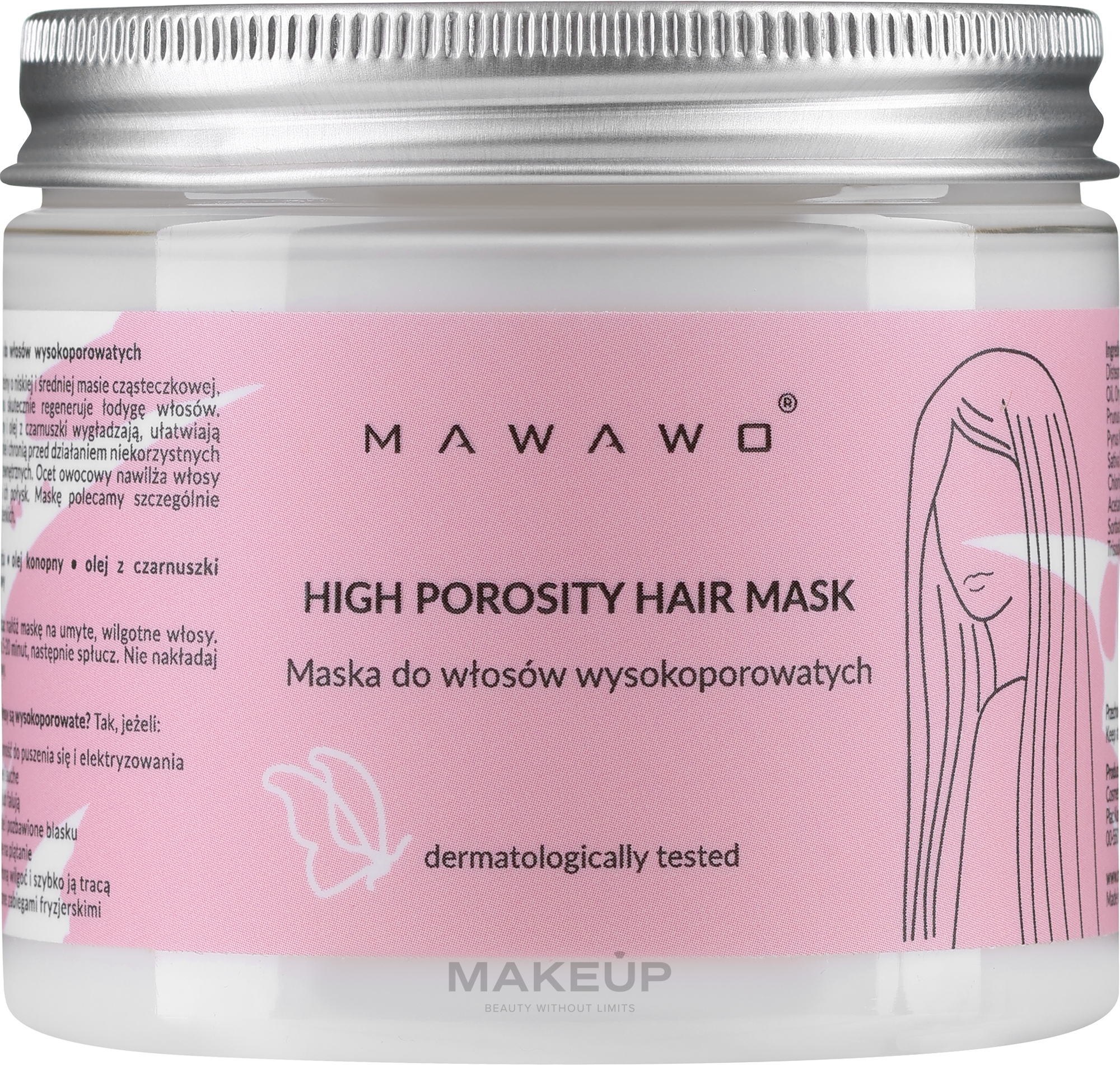 Maska do włosów o wysokiej porowatości - Mawawo High Porosity Hair Mask — Zdjęcie 200 ml