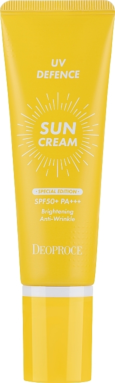 Krem przeciwsłoneczny do twarzy - Deoproce Uv Deffence Sun Cream Spf50+ Pa+++  — Zdjęcie N1