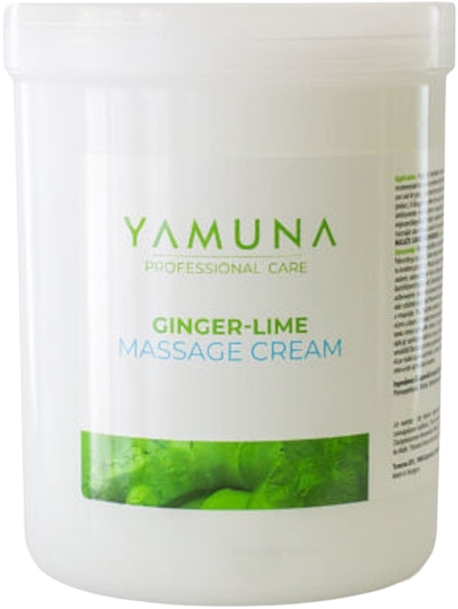 Krem do masażu Imbir i limonka - Yamuna Ginger Lime Massage Cream  — Zdjęcie N1