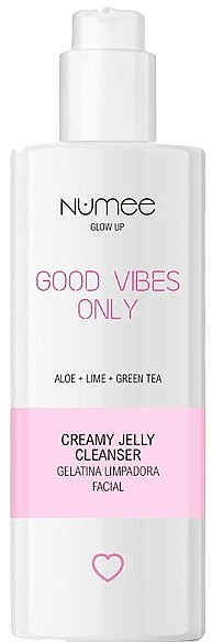 Kremowa galaretka do mycia twarzy - Numee Glow Up Good Vibes Only Creamy Jelly Cleanser — Zdjęcie N1