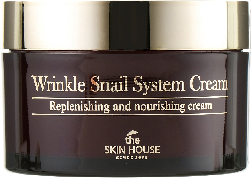 Przeciwzmarszczkowy krem do twarzy ze śluzem ślimakiem - The Skin House Wrinkle Snail System Cream — Zdjęcie N2