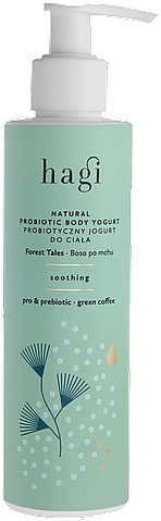 Prebiotyczny jogurt do ciała Boso po mchu - Hagi Natural Probiotic Body Jogurt Forest Tales — Zdjęcie N1