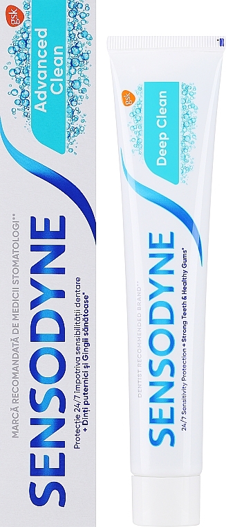 Pasta do zębów z fluorem - Sensodyne Advanced Clean — Zdjęcie N2