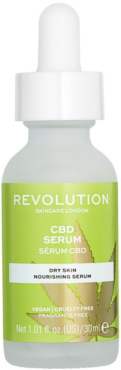 Odżywcze serum do cery suchej - Revolution Skincare CBD Nourishing Serum — Zdjęcie N1