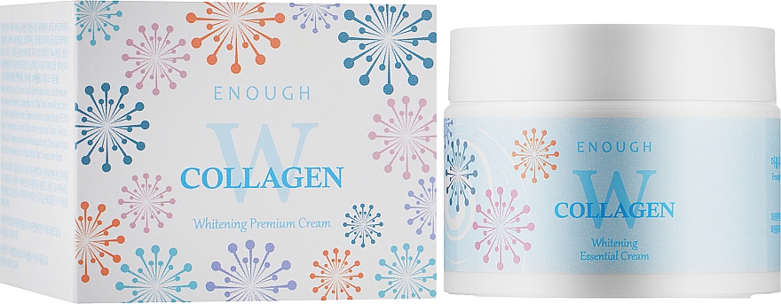 Rozjaśniający krem do twarzy z kolagenem - Enough W Collagen Whitening Premium Cream — Zdjęcie N2