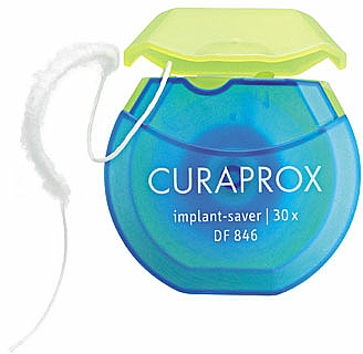 Nić dentystyczna do implantów - Curaprox DF 846 Implant-Saver — Zdjęcie N3
