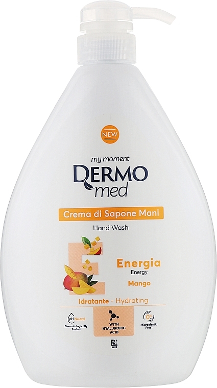 Mydło do rąk Mango - Dermomed Energy Mango Hand Wash — Zdjęcie N1