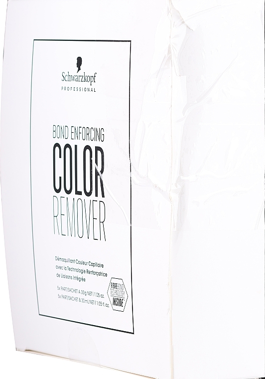 PRZECENA! Preparat do usuwania sztucznego pigmentu z włosów - Schwarzkopf Professional Bond Enforcing Color Remover * — Zdjęcie N1
