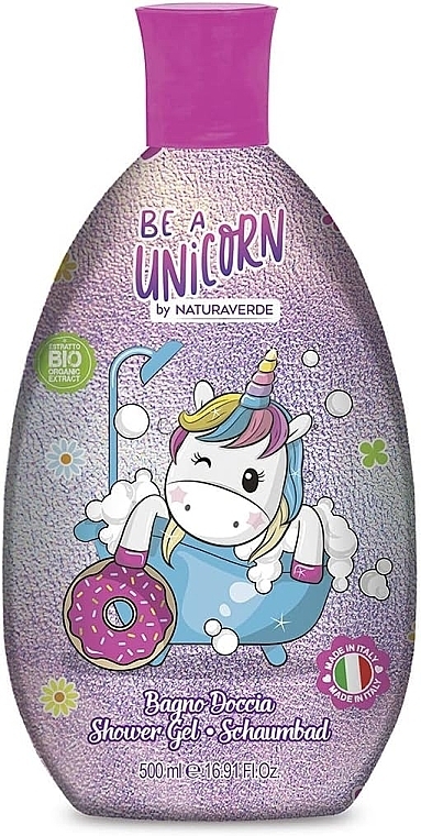 Żel pod prysznic dla dzieci Be a unicorn - Naturaverde Kids Shower Gel Shower Gel — Zdjęcie N1