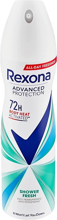 Dezodorant w sprayu - Rexona Shower Fresh 72H — Zdjęcie N1