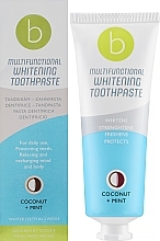 Wielofunkcyjna pasta wybielająca Kokos i mięta - Beconfident Multifunctional Whitening Toothpaste Coconut Mint — Zdjęcie N1