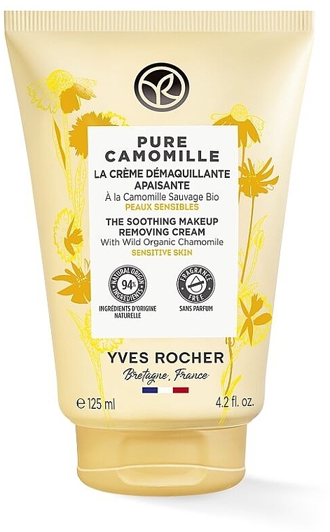 Rumiankowy krem do demakijażu - Yves Rocher Pure Camomille Makeup Remover Cream — Zdjęcie N1