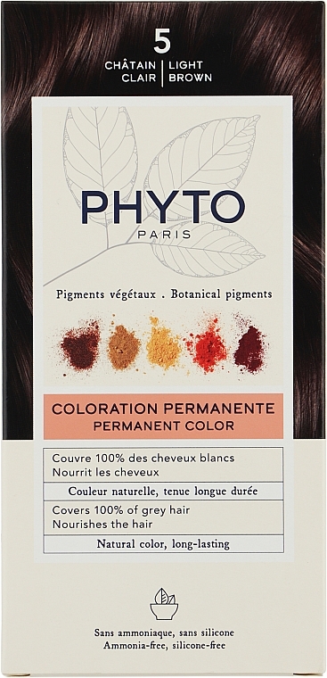 PRZECENA! Farba do włosów - Phyto PhytoColor Permanent Coloring * — Zdjęcie N3